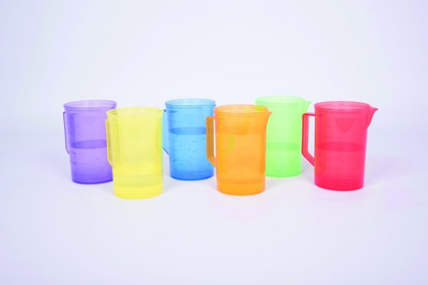 TRANSLUCENT COLOUR JUG SET