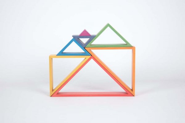 RAINBOW ARCHITECT TRIANGLES- ON SALE END OF LINE