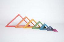 RAINBOW ARCHITECT TRIANGLES- ON SALE END OF LINE