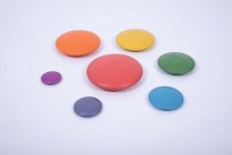 RAINBOW WOODEN BUTTONS