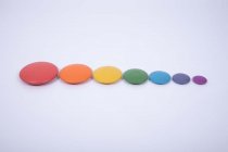 RAINBOW WOODEN BUTTONS
