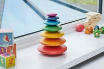 RAINBOW WOODEN BUTTONS