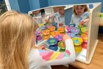 WOODEN EXPLORATORY MIRROR