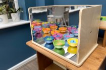 WOODEN EXPLORATORY MIRROR