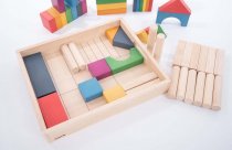 RAINBOW WOODEN JUMBO BLOCK SET