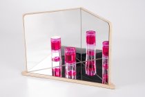 WOODEN 4 WAY MIRROR