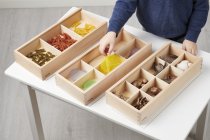 WOODEN DISCOVERY BOXES