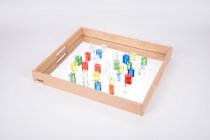 WOODEN MIRROR TRAY