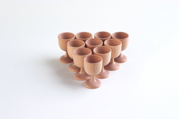 BEECHWOOD EGG CUPS