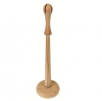 BEECHWOOD RING STAND BASE
