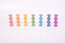 RAINBOW WOODEN SPOOLS