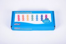 RAINBOW WOODEN SPOOLS