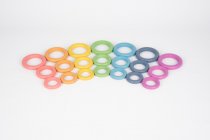 RAINBOW WOODEN RINGS