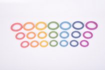 RAINBOW WOODEN RINGS