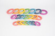 RAINBOW WOODEN RINGS