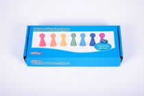 RAINBOW WOODEN FIGURES
