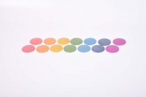 RAINBOW WOODEN DISCS