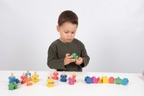 RAINBOW WOODEN NUTS & BOLTS