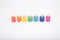 RAINBOW WOODEN NUTS&BOLTS