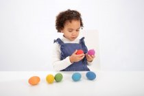RAINBOW WOODEN EGGS