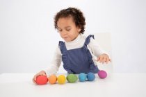 RAINBOW WOODEN EGGS
