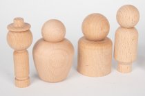 WOODEN COMMUNITY FIGURES- ON SALE END OF LINE