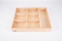 WOODEN SORTING TRAY - 7 WAY