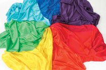 RAINBOW HABUTAE FABRIC