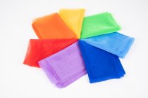 RAINBOW ORGANZA FABRIC