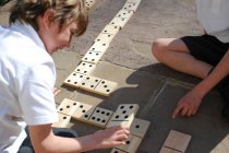 WOODEN DOMINOES- 6 inch pieces