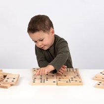 WOODEN DOMINOES- 6 inch pieces