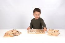 WOODEN DOMINOES- 6 inch pieces