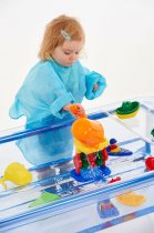 CLEAR WATER TRAY AND STAND 40CM