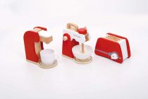WOODEN KITCHEN APPLIANCES SET
