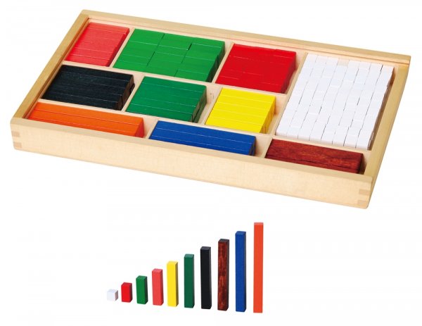 CUISENAIRE WOODEN RODS