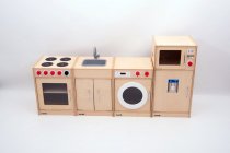WOODEN 5 FEATURE KITCHEN SET