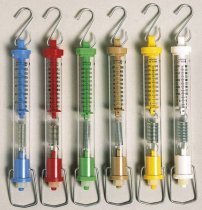 SET OF 6 SPRING SCALES