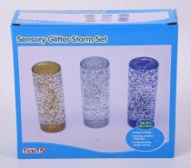 SENSORY GLITTER STORM SET