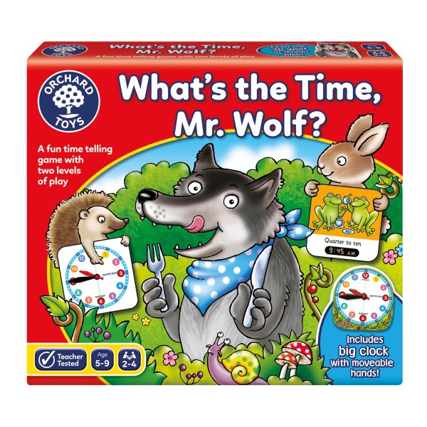 WHAT'S THE TIME MR WOLF?