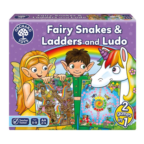 FAIRY SNAKES AND LADDERS & LUDO