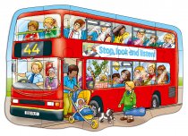 BIG RED BUS JIGSAW