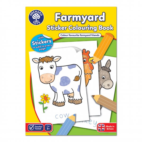 FARMYARD COLOURING BOOK
