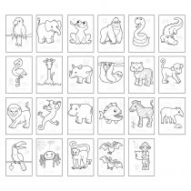 JUNGLE COLOURING BOOK