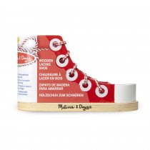 Wooden Lacing Shoe