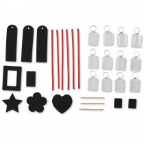 SCRATCH ART SET Deluxe party pack