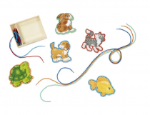 Melissa and Doug Wooden lacing panels-pets