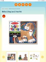 Melissa and Doug Wooden lacing panels-pets