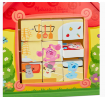 Melissa and Doug Blue's Clues & You Take Along House