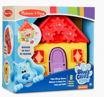 Melissa and Doug Blue's Clues & You Take Along House