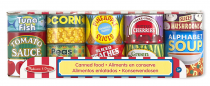 Melissa and Doug Canned food 10pce set